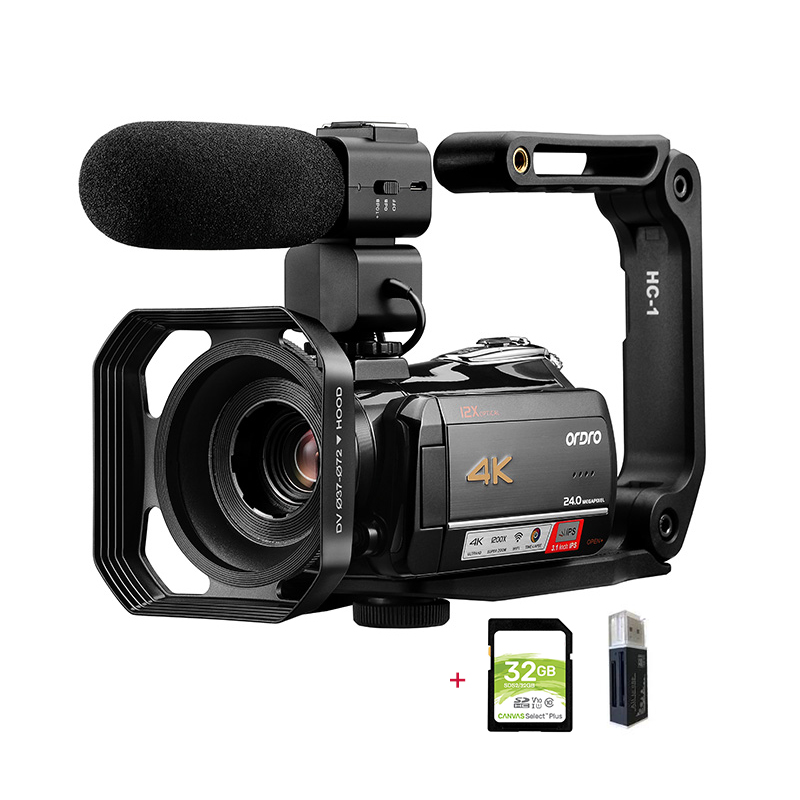 Photography Prompt - Video Camera 4K Professional for YouTube