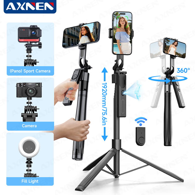Photography Prompt - AI Tracking Gimbal Selfie Stick Cellphone