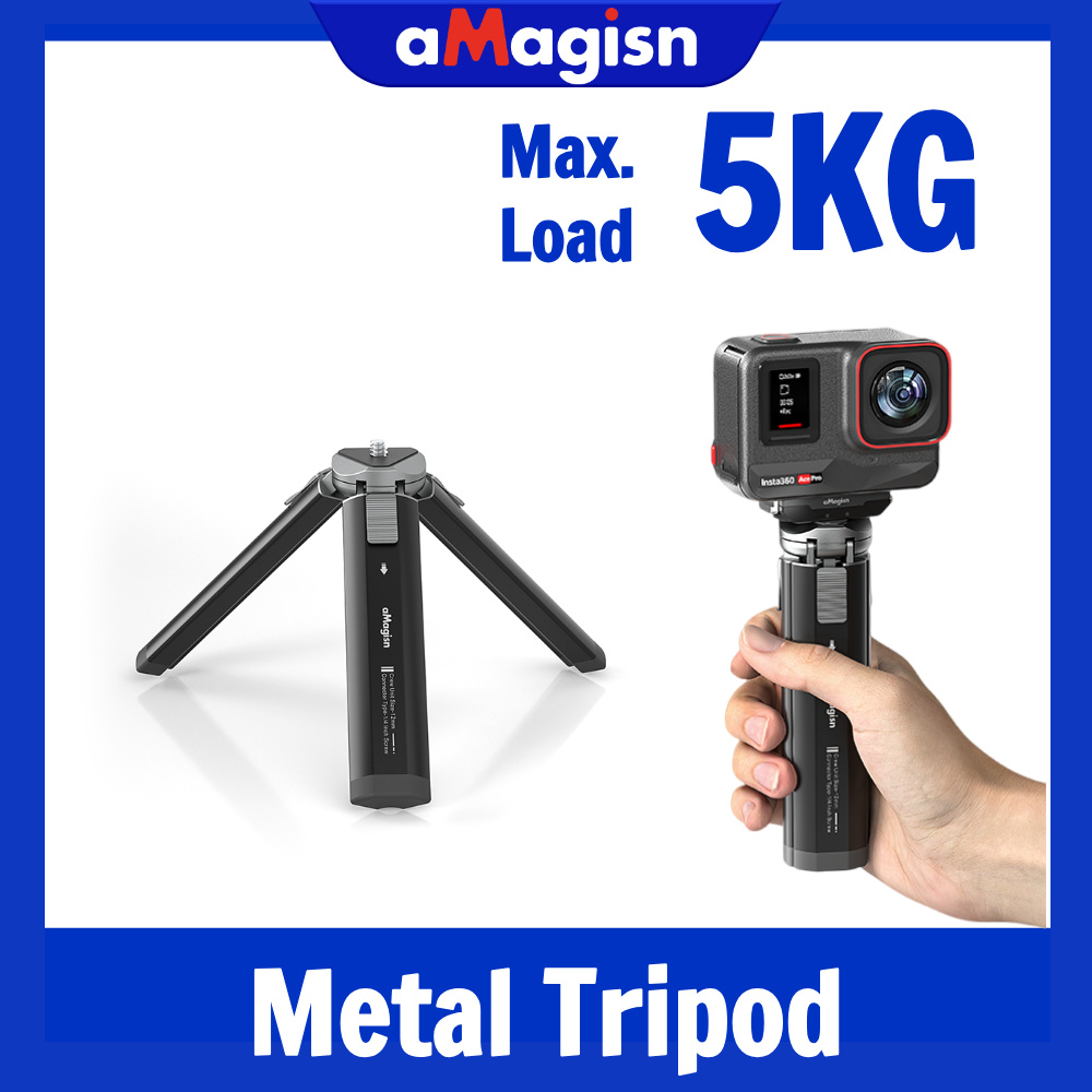 Peak Design Clip - aMagisn Camera Tripod with 2-Level Height