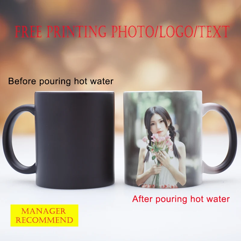 Photography Trick - Custom Desin Personalized Magic Mug DIY