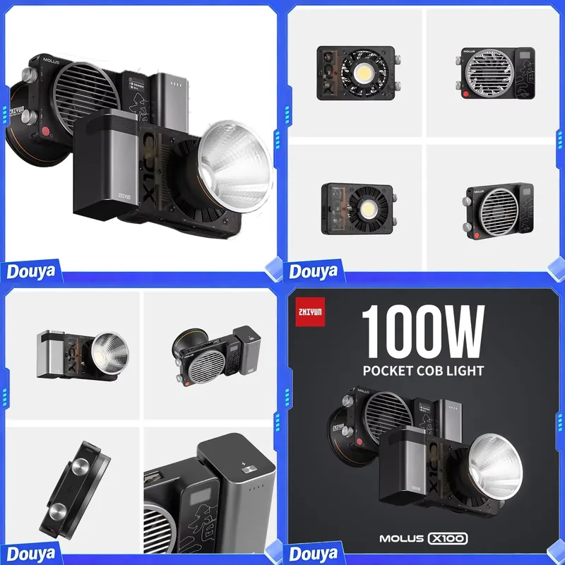 Photography Videos - ZHIYUN Molus X100 100W COB LED