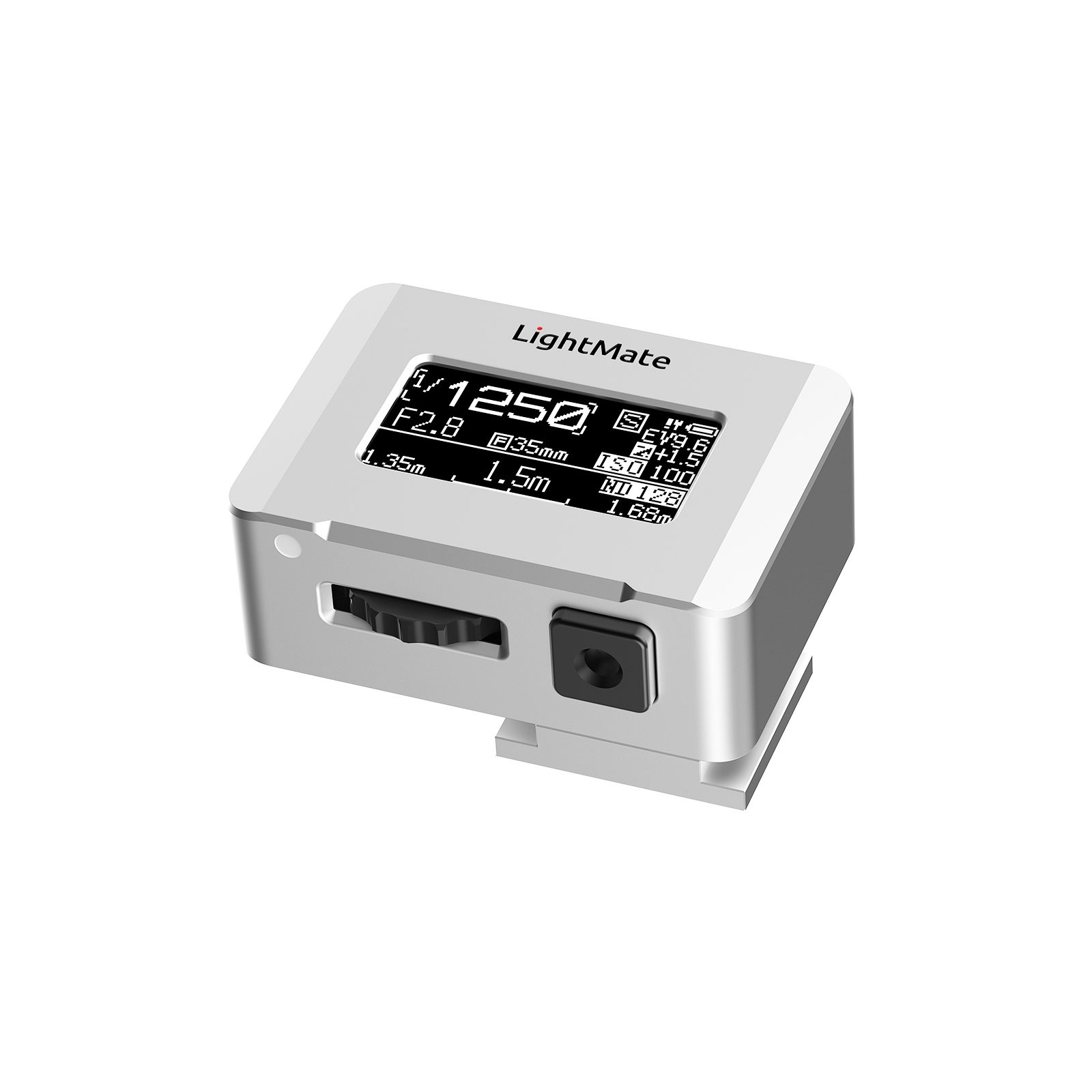 Light Meter Incident - Silver LightMate Lite 2R 30° Digital