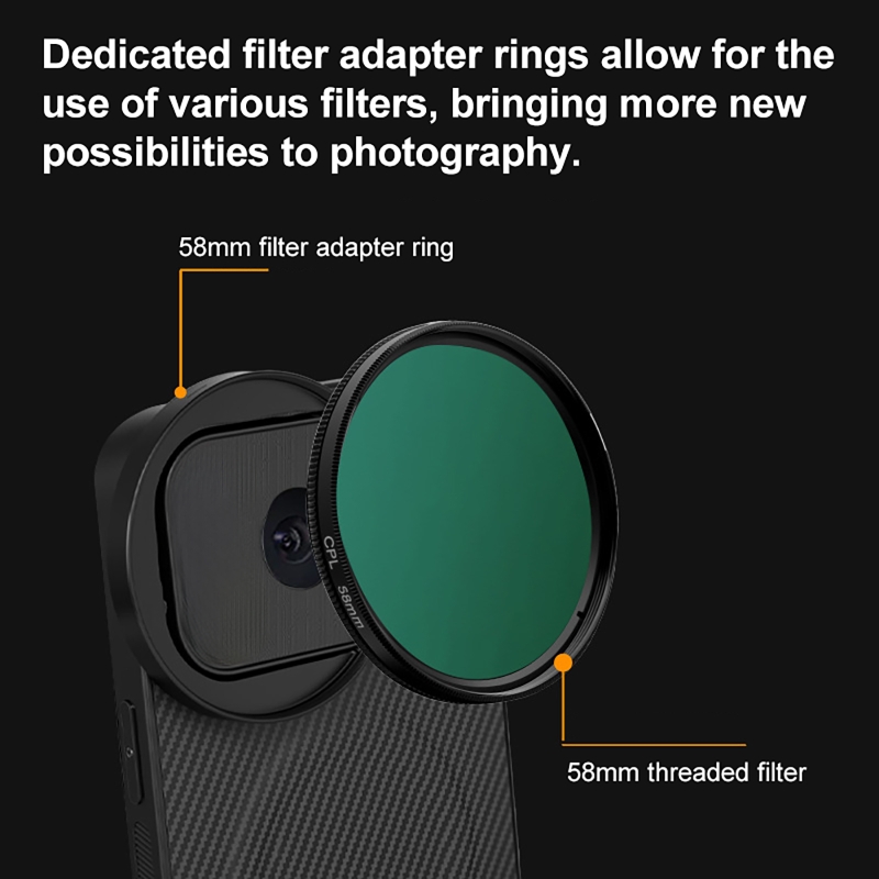 4 in 1 Lens 58mm Mobile Phone  - Photography Is recension och pris