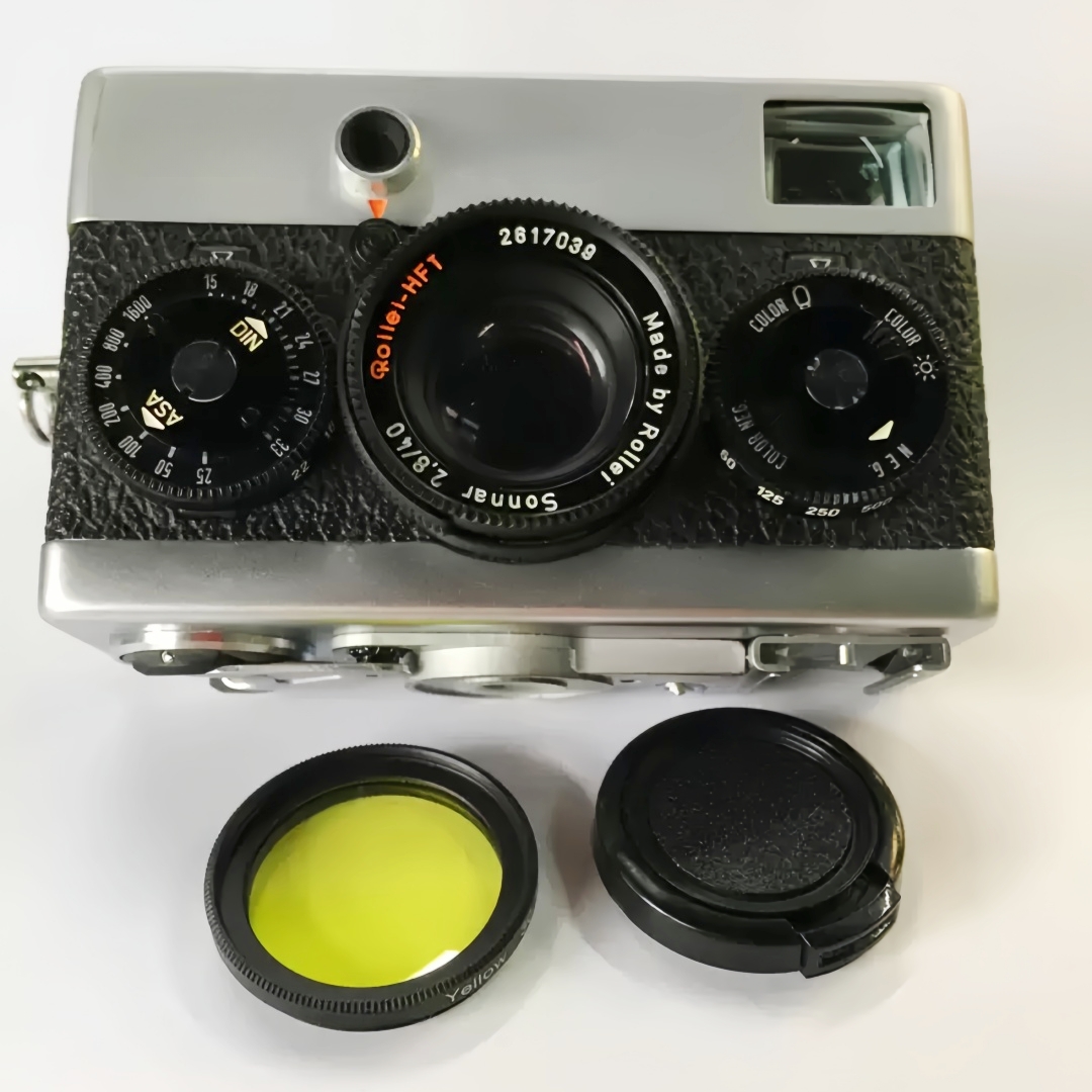 30.5mm Yellow Color Filter Alu - Photography Yellow Filter recension och pris