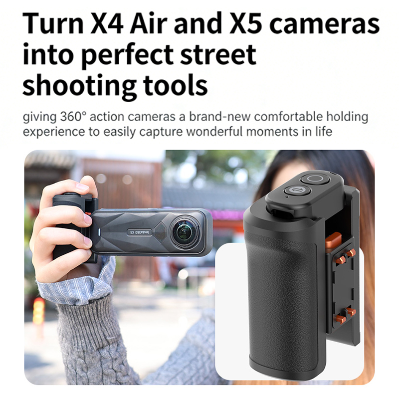 Street Photography Handle Grip - Photography Grip Insta360 X5 recension och pris