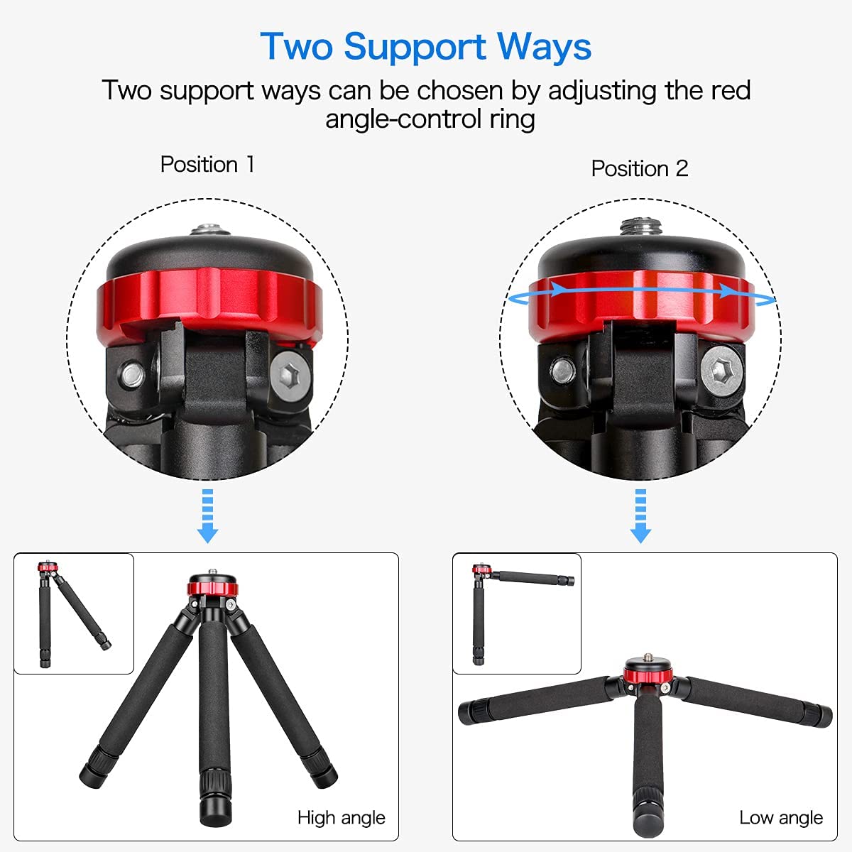 Manbily MT-02/MT-01 Aluminium  - Peak Design Clip recension och pris