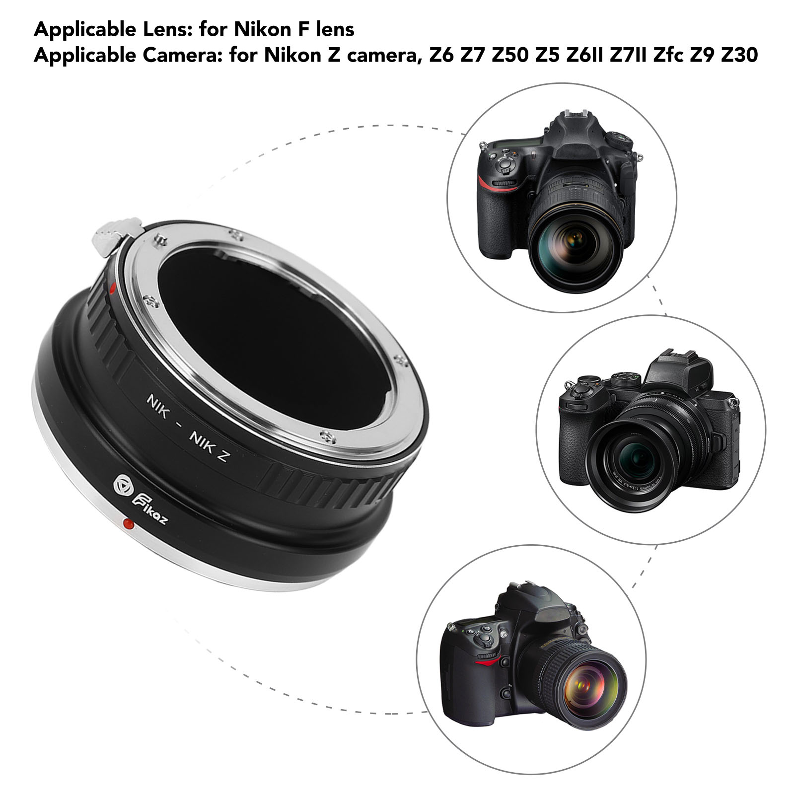 FTZ Mount Adapter Matte Paint  - Photography Trick recension och pris