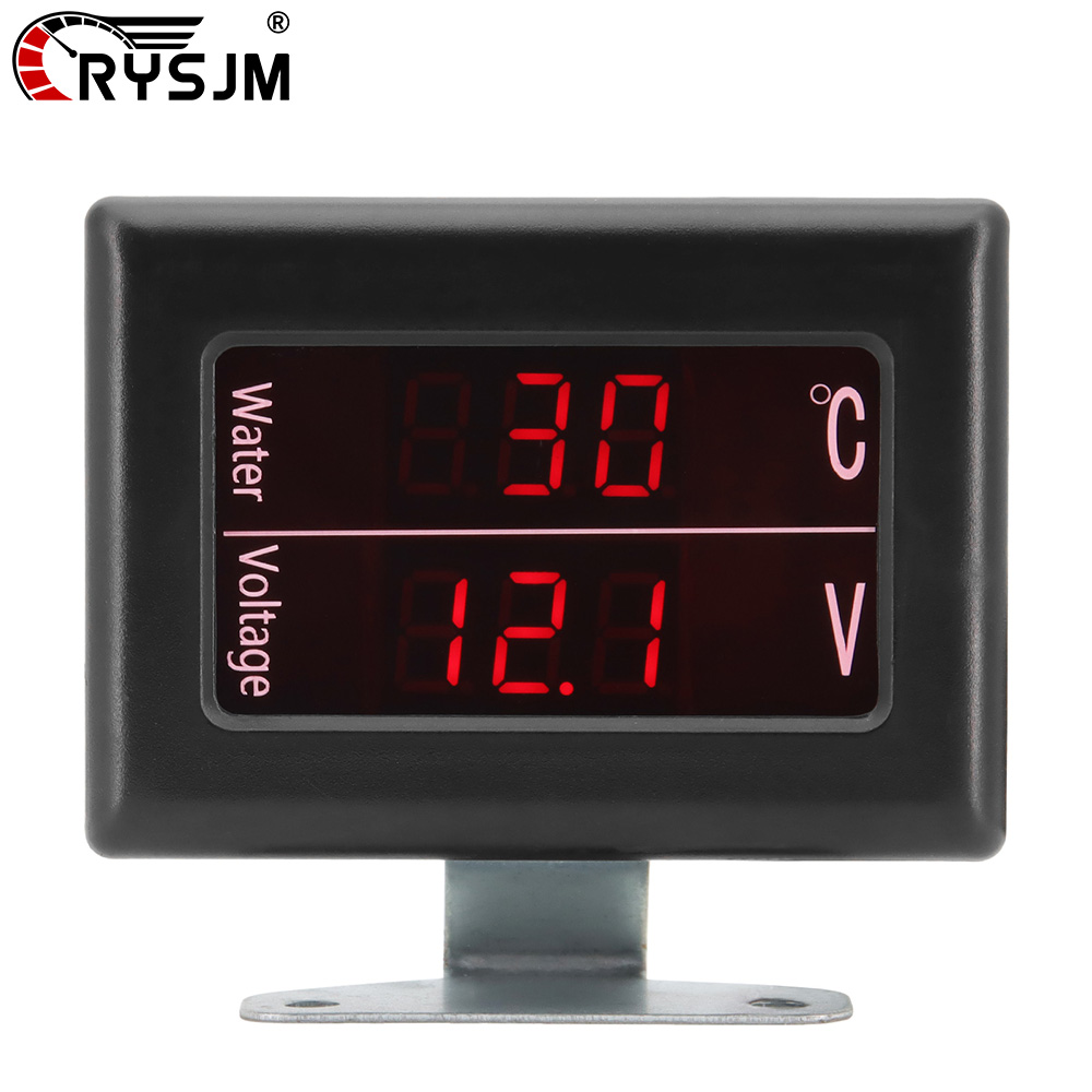 2 In 1 Car LED Digital Gauge W - Light Meter Incident recension och pris