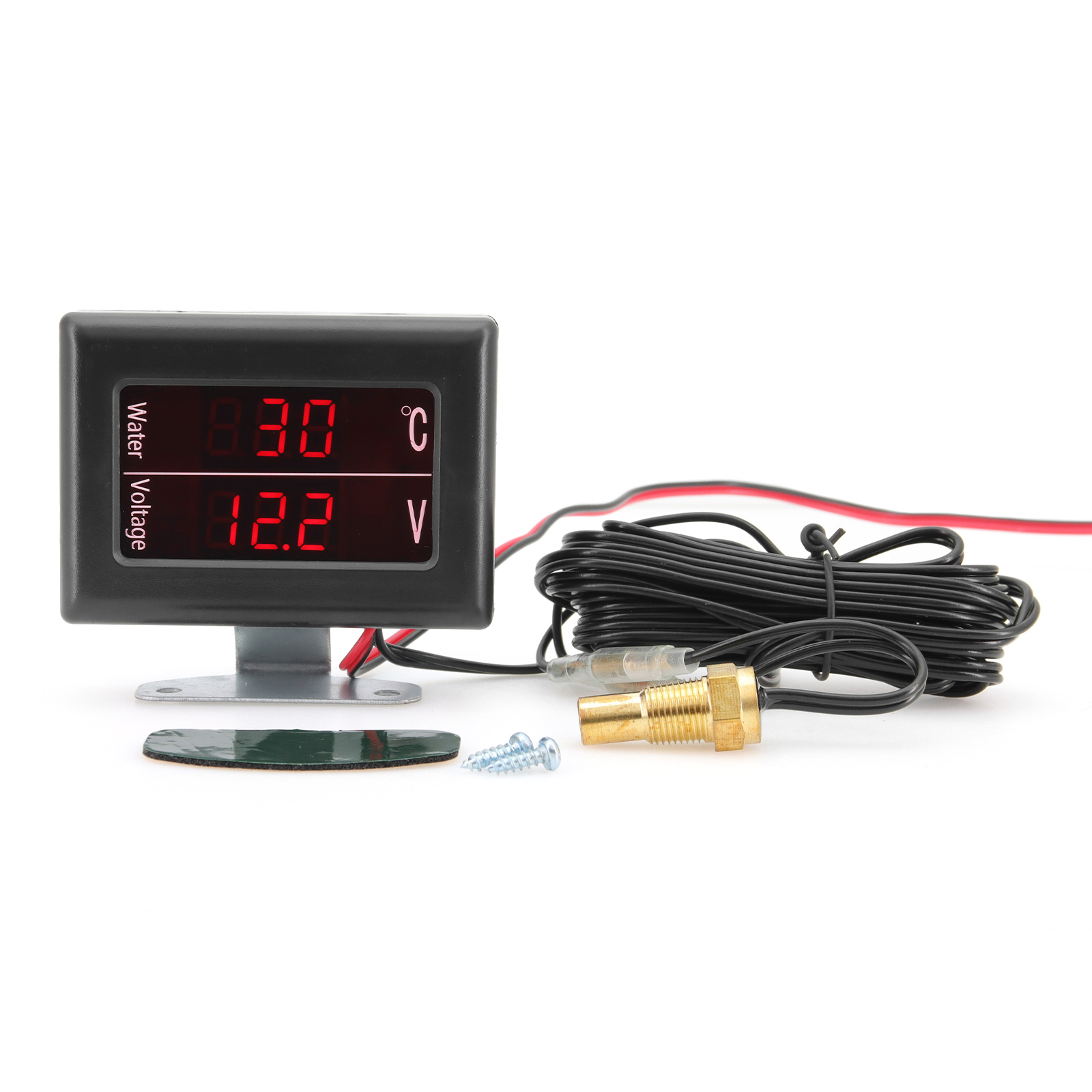 2 In 1 Car LED Digital Gauge W - Light Meter Incident recension och pris