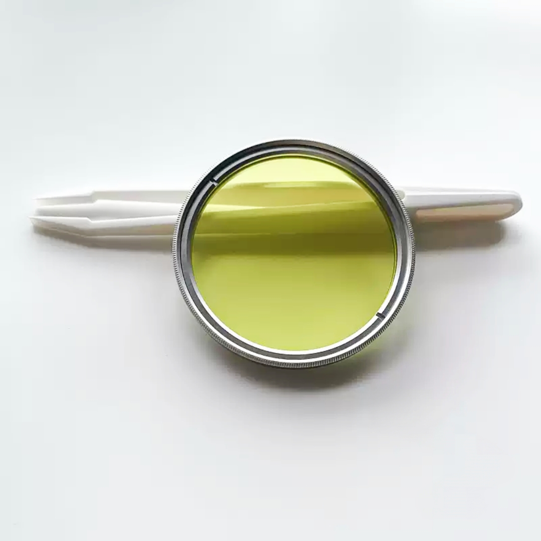 470nm Long Pass Yellow Filter  - Photography Yellow Filter recension och pris