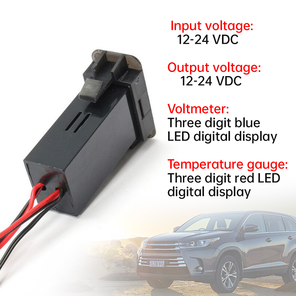 Universal LED Digital Voltmete - Light Meter Incident recension och pris