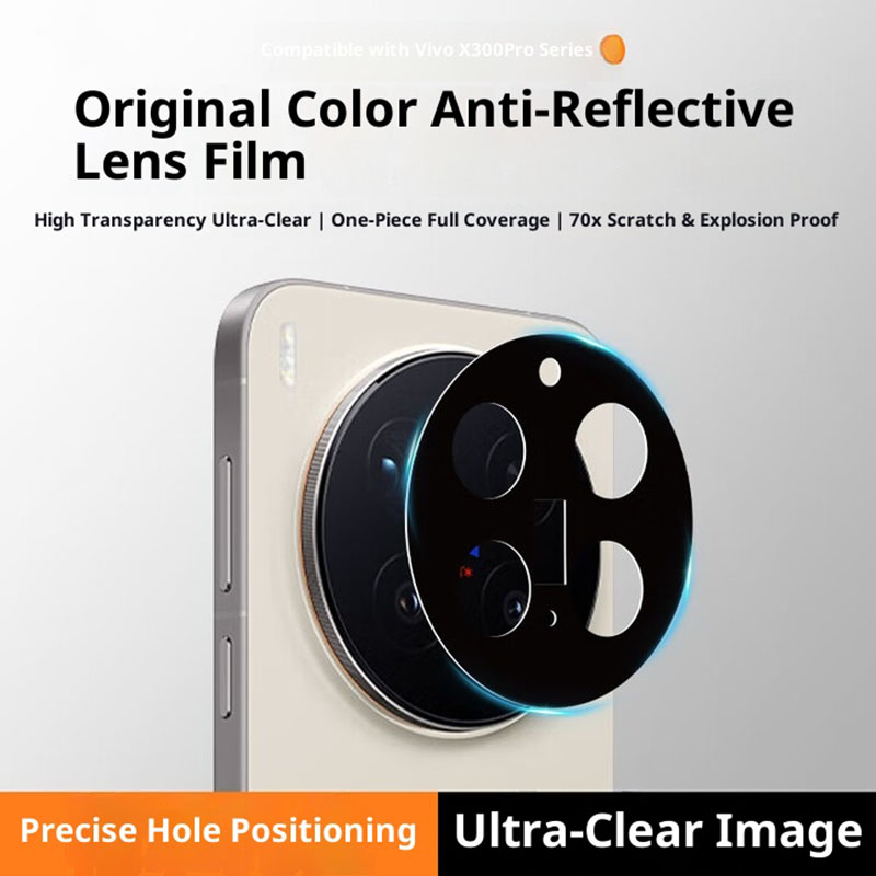 3D Back Tempered Glass Camera  - Photography Vivo X300 Pro recension och pris