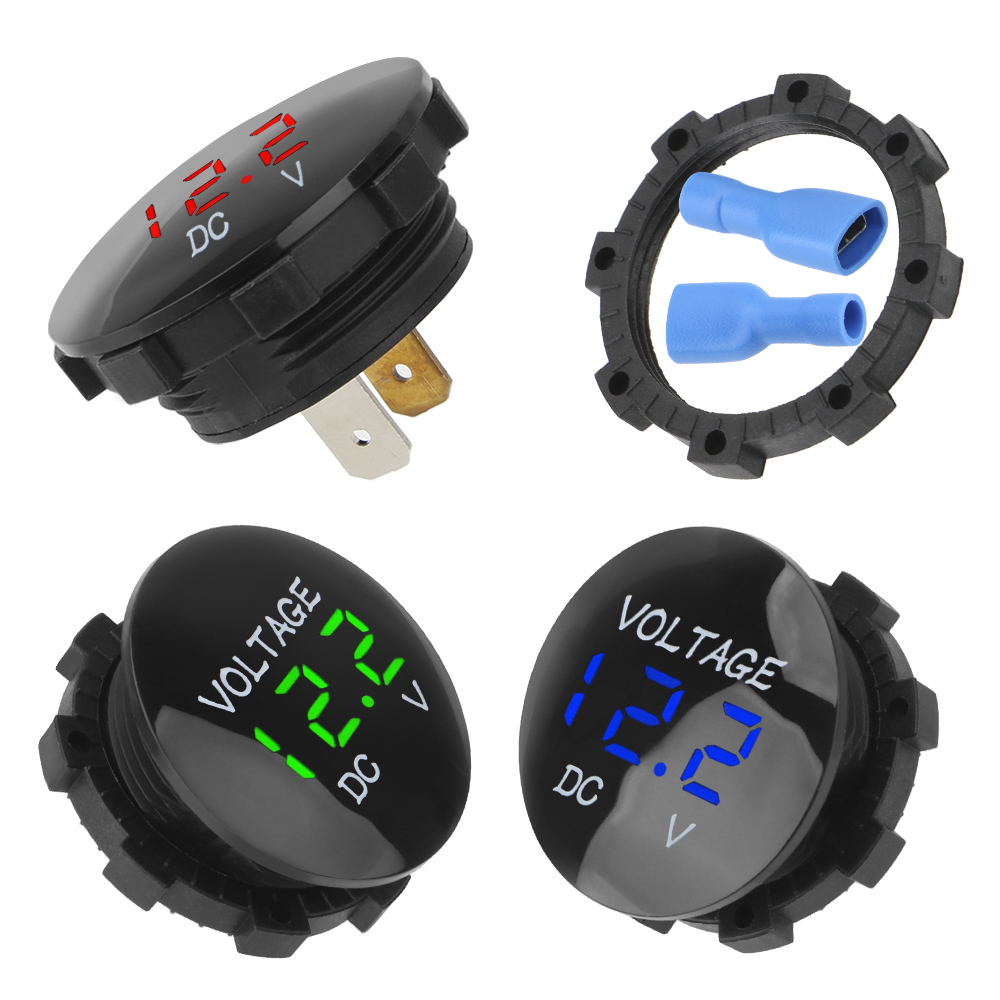 DC 12V-24V Mini Digital Voltme - Light Meter Incident recension och pris