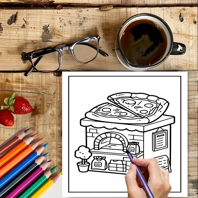 Coloring Book Little Spaces fo - Photography Of Book recension och pris