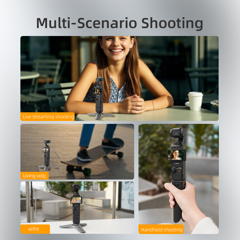 BRDRC Extendable Mini Camera T - Photography Grip Insta360 X5 recension och pris
