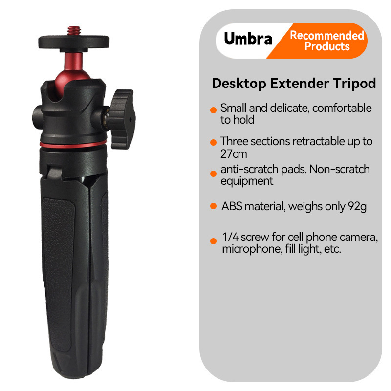 MT-08 Foldable Tripods For Pho - Peak Design Clip recension och pris