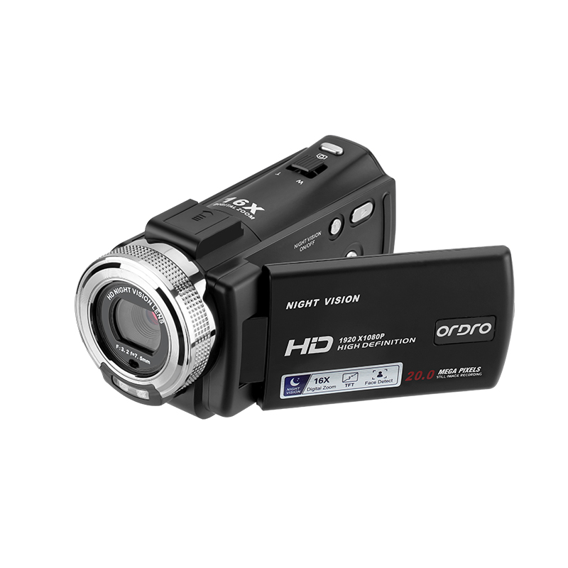 Ordro V12 Vlog Video Camera Di - Photography Prompt recension och pris