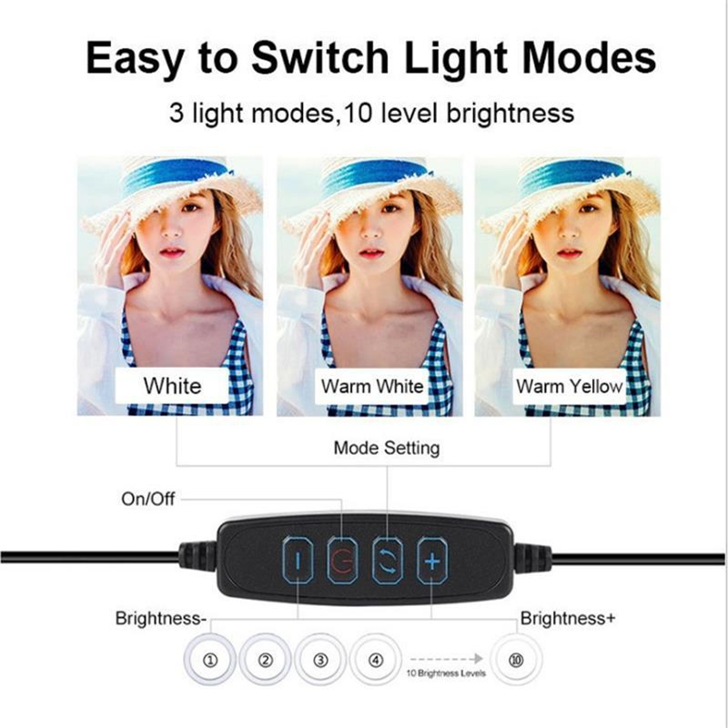 Dimmable Led Ring Light Profis - Photography Videos recension och pris