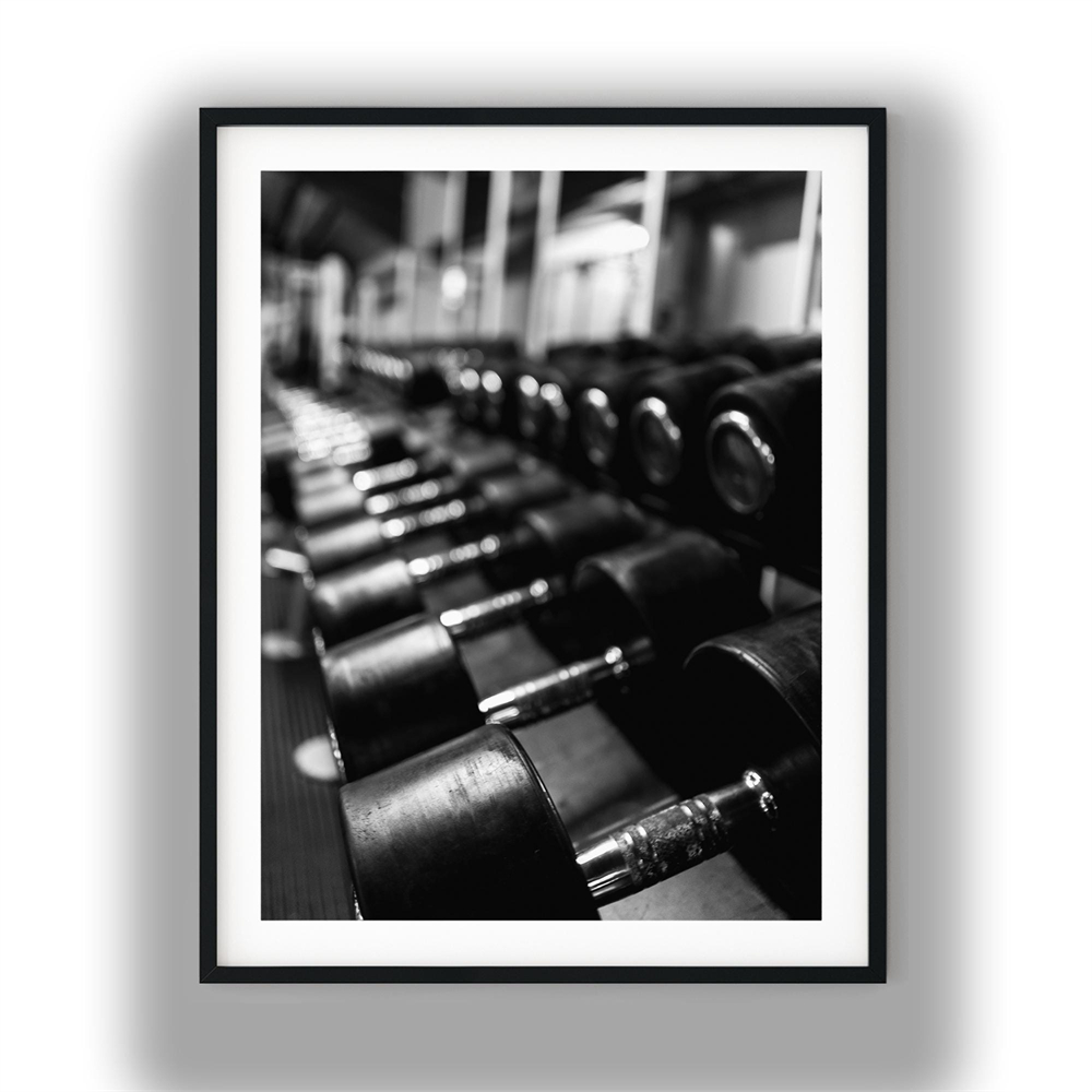 Black and White Boxing Poster  - Photography Training recension och pris