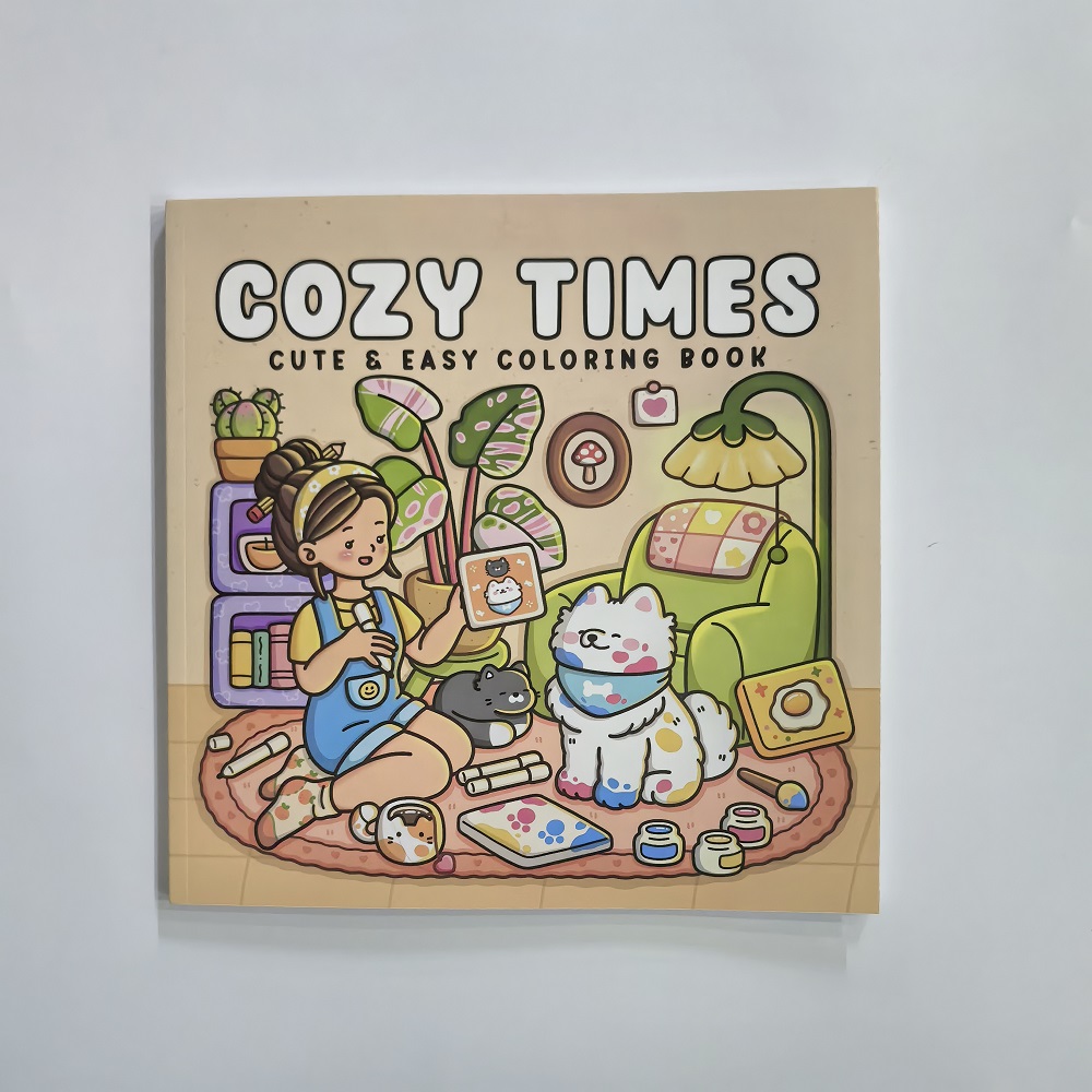 Cozy Time Cute & Easy Coloring - Photography Of Book recension och pris