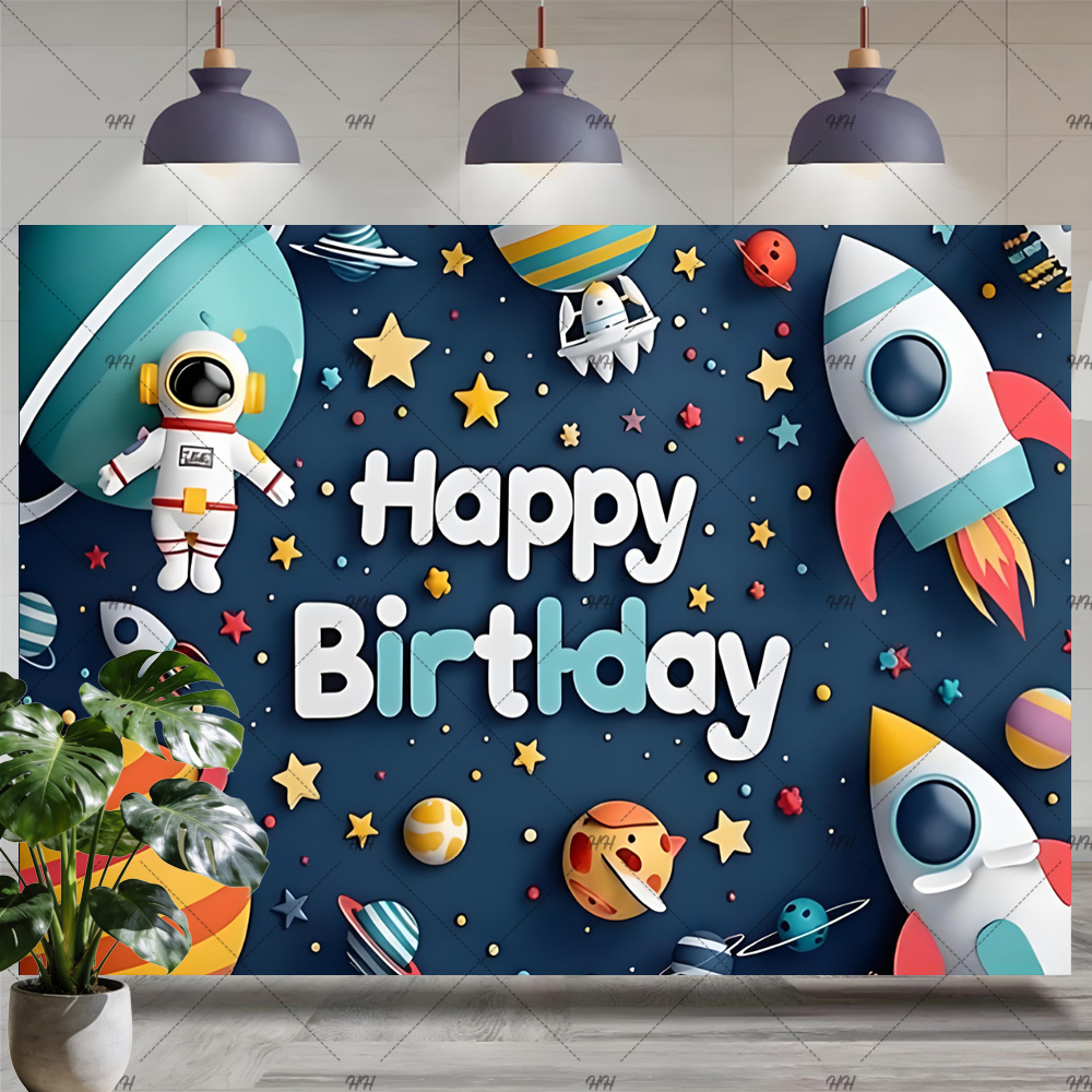 Cartoon Space Astronaut Rocket - Photography Architecture recension och pris