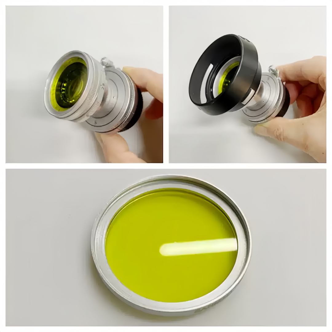 Ultra Clear Optical Glass 39mm - Photography Yellow Filter recension och pris