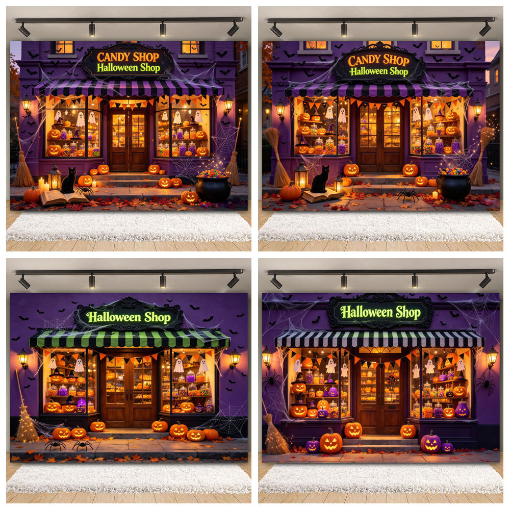 Happy Halloween Backdrop Horro - Photography Trick recension och pris