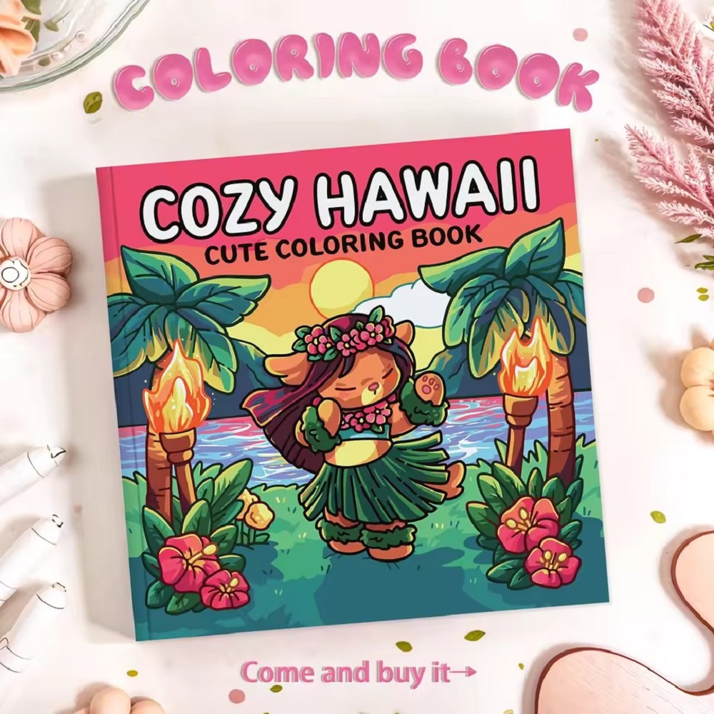 Cozy Nawaii Cute Adult Colorin - Photography Of Book recension och pris