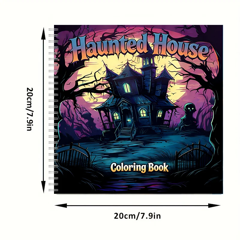 Haunted House Coloring Book fo - Photography Of Book recension och pris