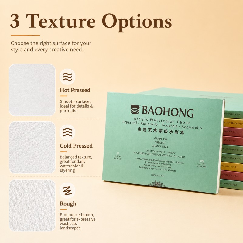 BaoHong Artist Grade Watercolo - Photography Architecture recension och pris