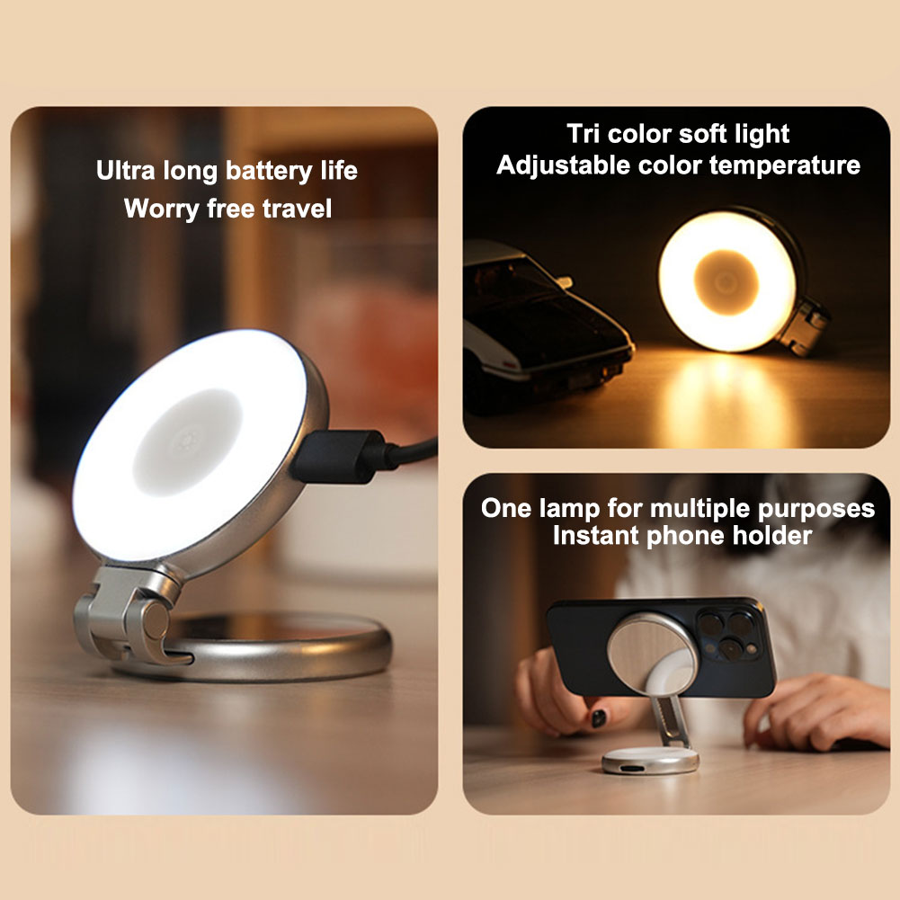 3-in-1 Magnetic Selfie Light w - Photography Videos recension och pris