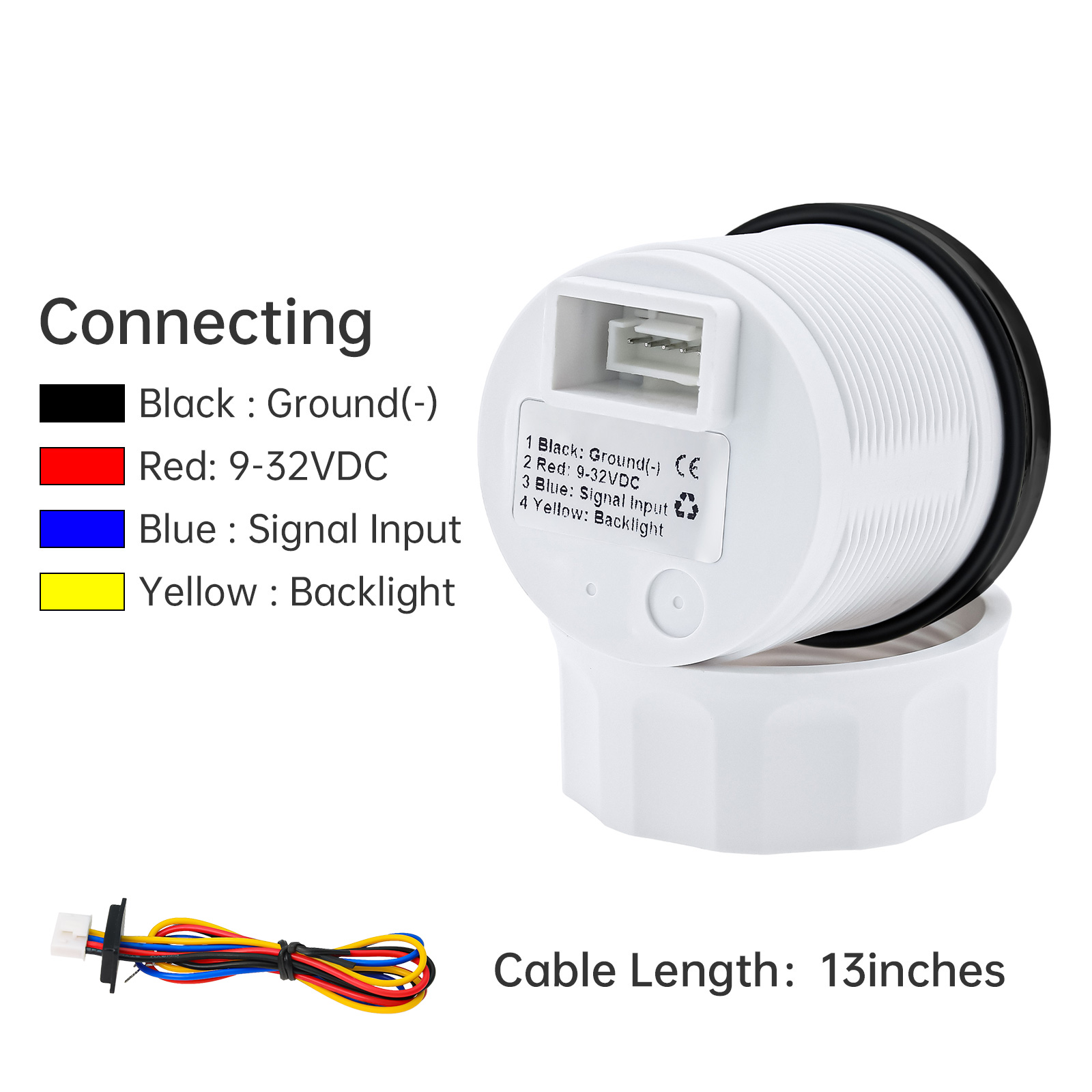 ZMFJH 50~150℃ Oil Temp Meter w - Light Meter Incident recension och pris