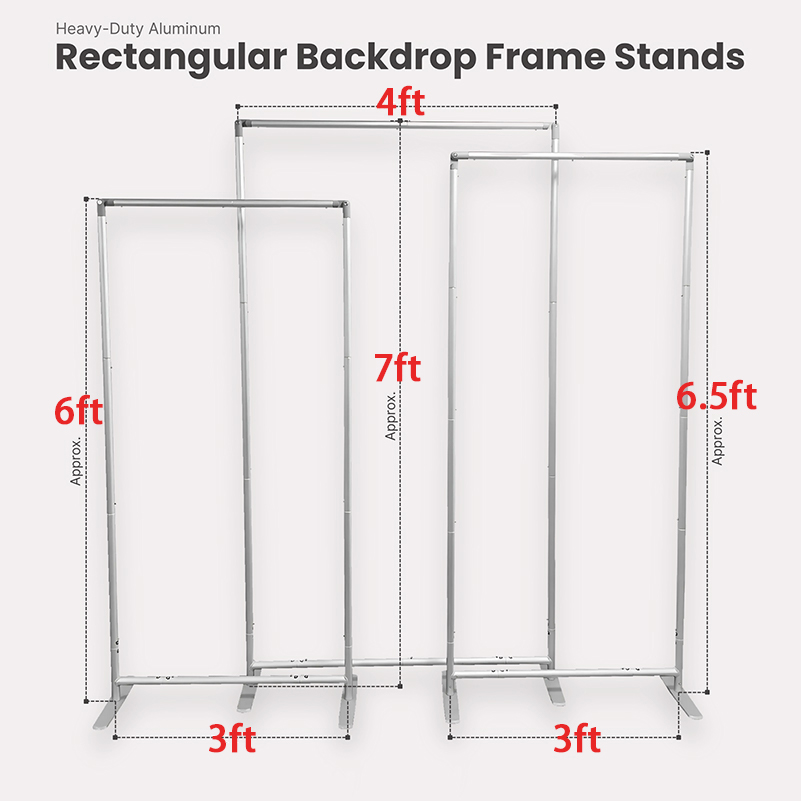 Aluminum Rectangular Backdrop  - Photography Website recension och pris