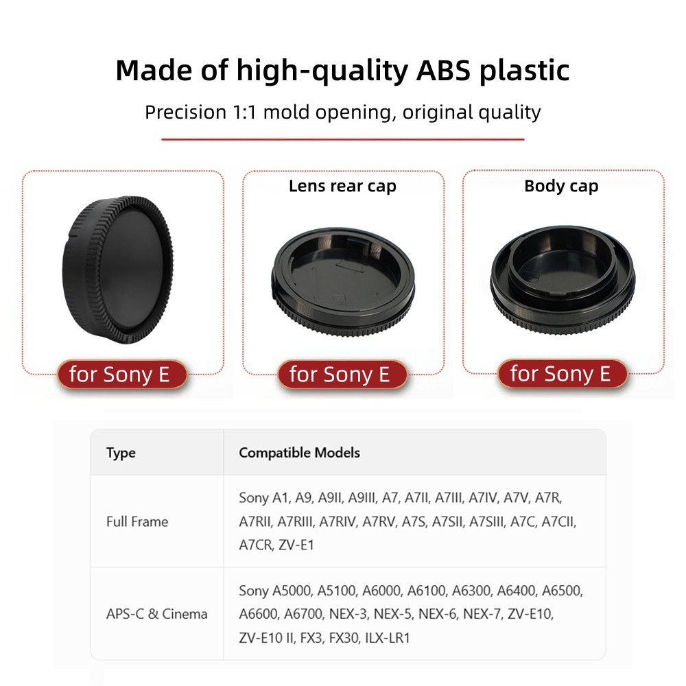 Camera Body Cover Lens Rear Ca - Sony Camera A7 Iv recension och pris