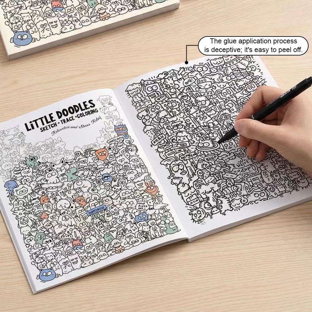 Little Doodles Coloring Book P - Photography Of Book recension och pris