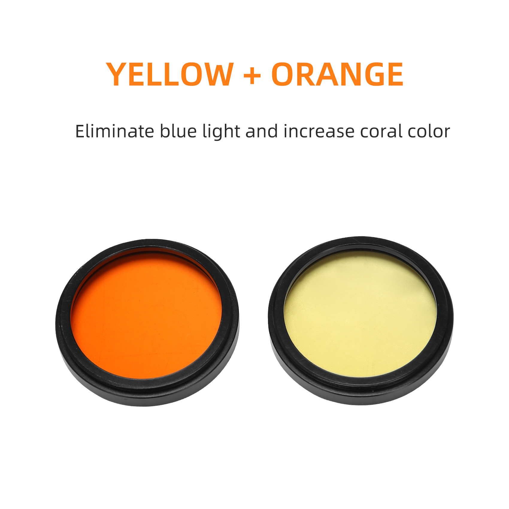 AED7-Aquarium Lens Fish Tank P - Photography Yellow Filter recension och pris