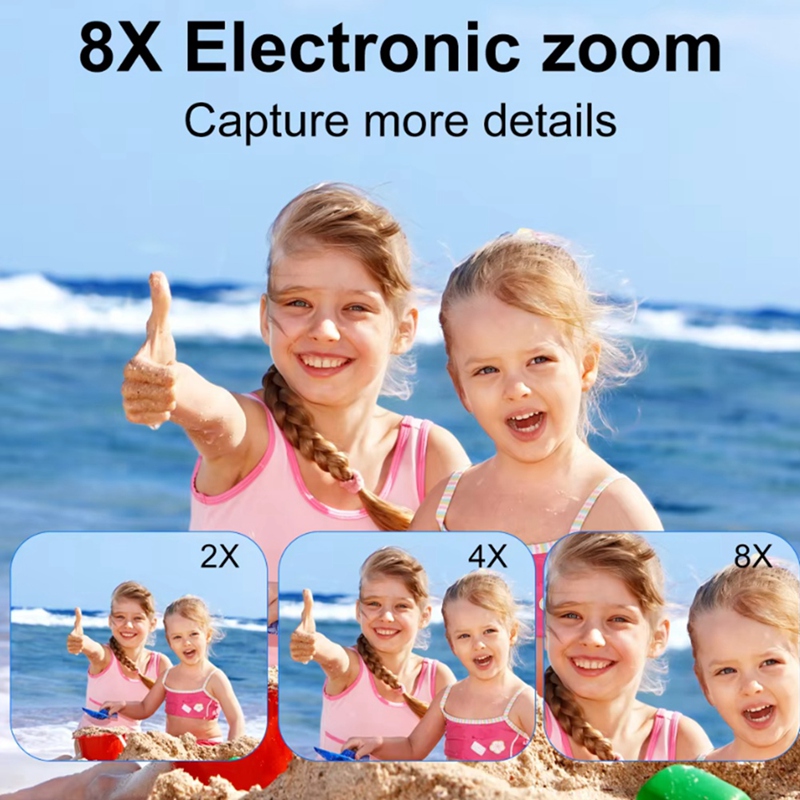4K CCD 8X Digital Zoom Digital - Photography Is recension och pris