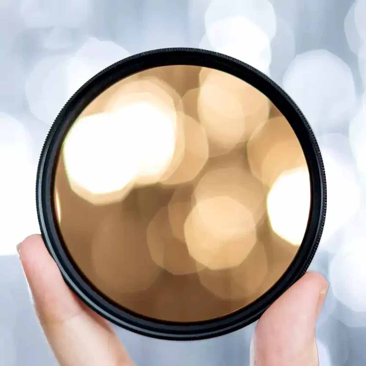 Retro DSLR Mirror Brown Filter - Photography Yellow Filter recension och pris
