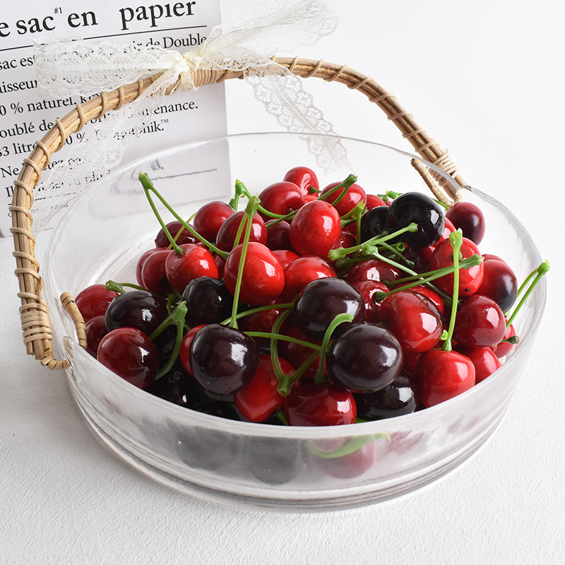 10Pcs Artificial Cherry Fake F - Photography Food recension och pris